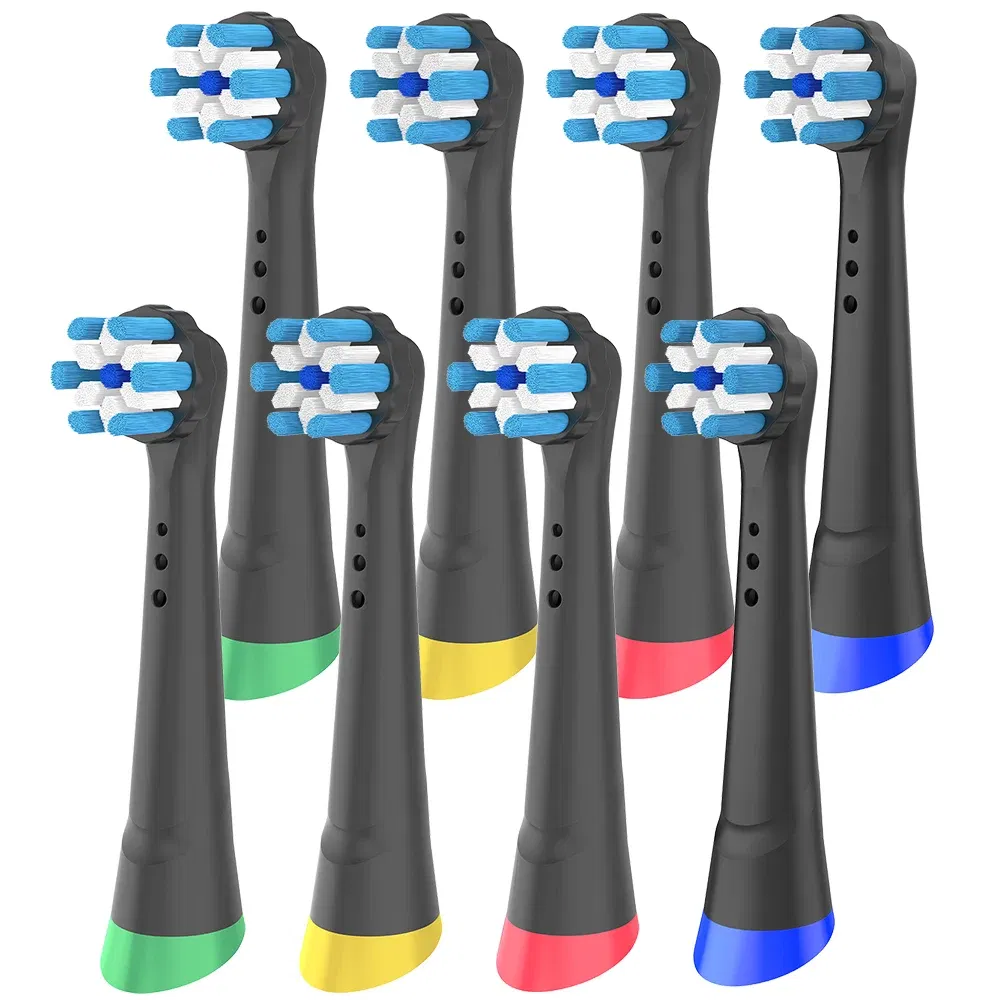 Color: Silver - Replacement Toothbrush Brush Heads Compatible with Oral B iO Electric Toothbrush 2 3 4 5 6 7 8 9 10 Series Electric Toothbrushes