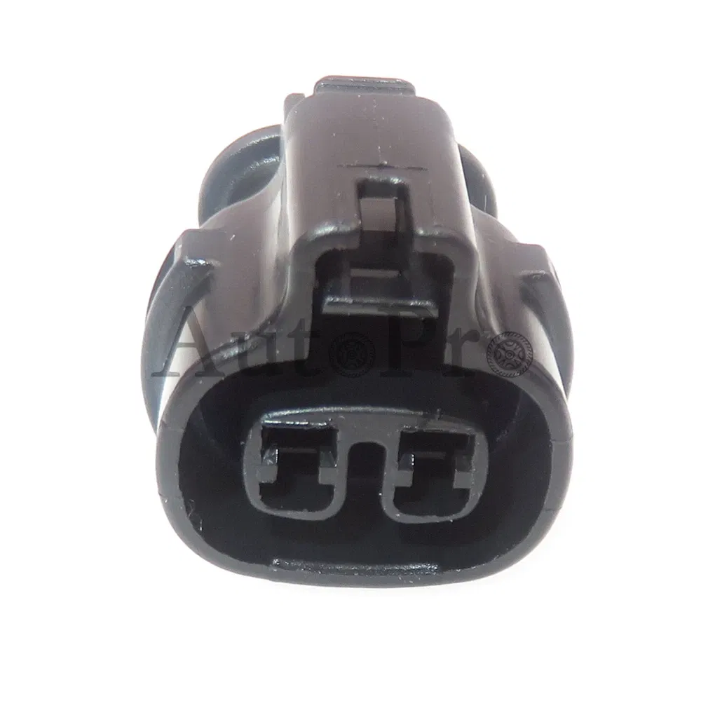 Color: black - 1 Set 2 Hole MG640795-5 AC Assembly Car Wiper Spray Motor Sealed Wire Connectors Automobile Modification Socket