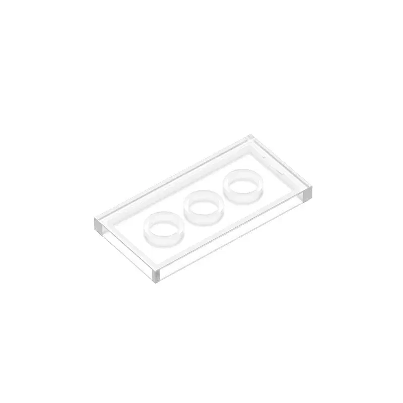 Color: Light Grey - Gobricks GDS-614 Tile 2 x 4 compatible with lego 87079 pieces of children's DIY  Educational Building Blocks Technical