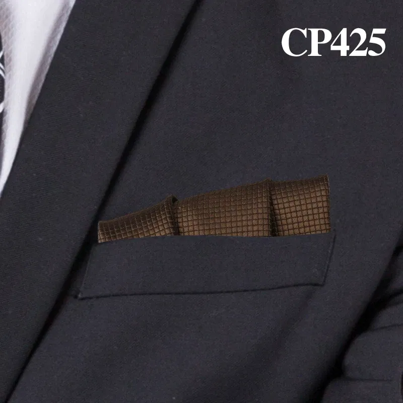 Color: Turquoise - Fashion Suits Pocket Square For Men Business Chest Towel Hanky Gentlemen Plaid Hankies Classic Suit Napkin Mens Handkerchief