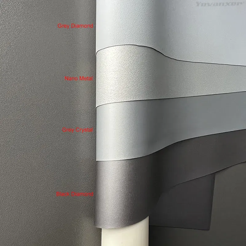 Size: 110 inch - Projection Screen Fabric Free Sample Curtain Material ALR PET Crystal T Prism Nano Black Diamond Grey Crystal Cinema White Etc.