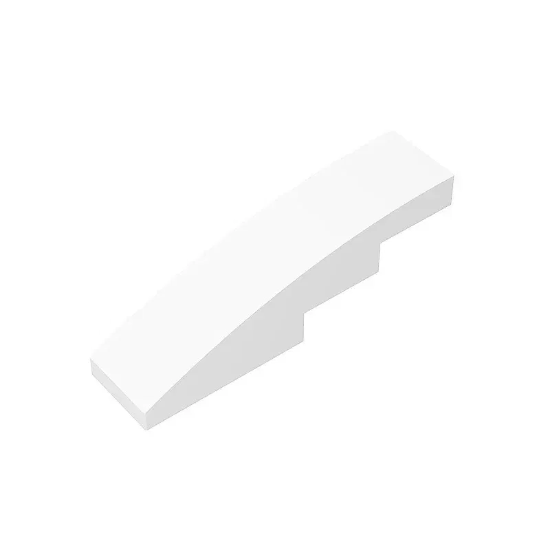 Color: VIOLET/?«?—?…° - Gobricks GDS-658  Slope, Curved 4 x 1 compatible with lego 11153 61678 pieces of children's DIY Educational Building Blocks