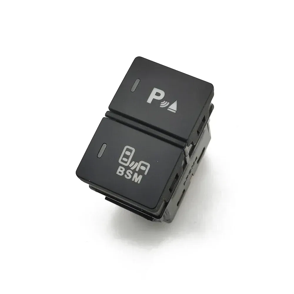 Color: Blue - LED Light Car Dual Switch Front Fog Light Steering Wheel Heating Button With Wire For Honda CRV URV AVANCIER CITY Accessories