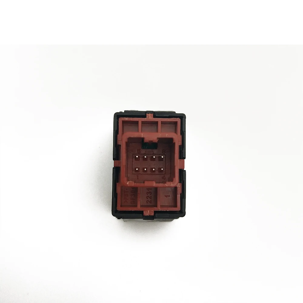 Color: Blue - LED Light Car Dual Switch Front Fog Light Steering Wheel Heating Button With Wire For Honda CRV URV AVANCIER CITY Accessories