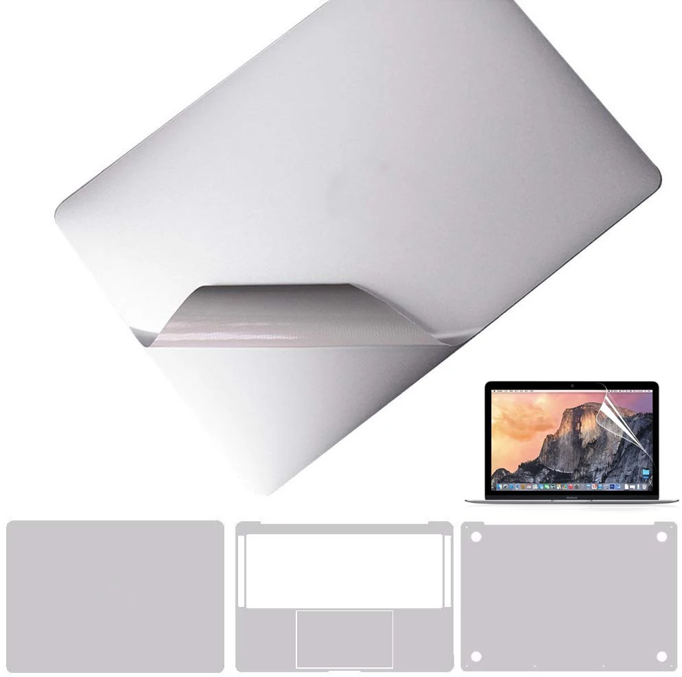 Color: Red, Application Laptop Size: 18Inches 450mm - Body Guard Protective Vinyl Decal Case Cover Skin For Apple Macbook Pro16" A2780 13" 15" A2681 A2779 A2485 Top/Bottom/Palmguard