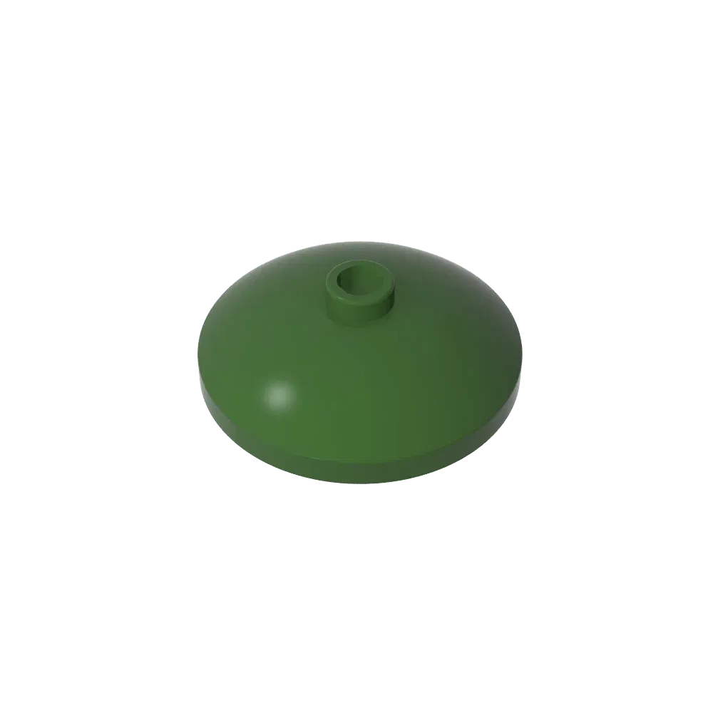 Color: DARK GRAY - Gobricks GDS-978 Dish 3 x 3 Inverted (Radar) compatible with lego 43898 35268  DIY Educational Building Blocks Technical