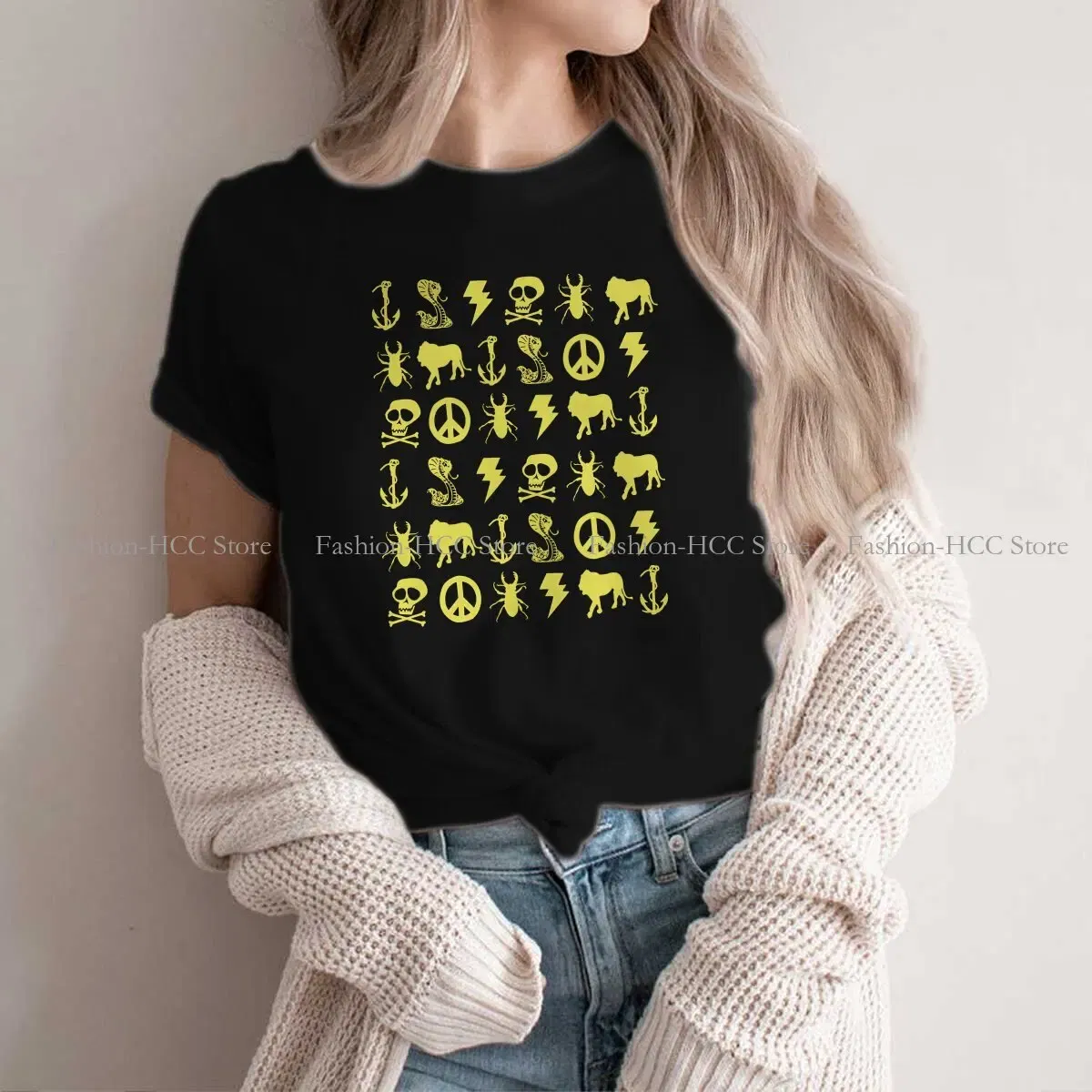 Color: black, Size: XXXL - Breaking Bad TShirts Jesse Pinkman Yellow Icons Personalize Men's T Shirt New Trend Clothing