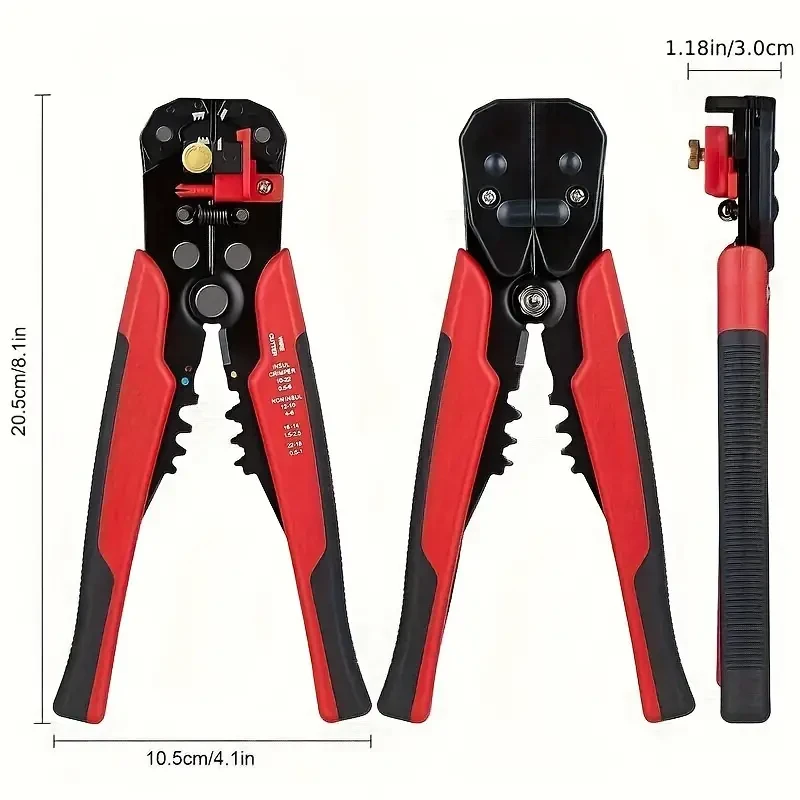 5-in-1 Multifunctional Wire Stripper – Automatic Wire Stripper, Cutting Crimping Pliers, Disassembly Tool