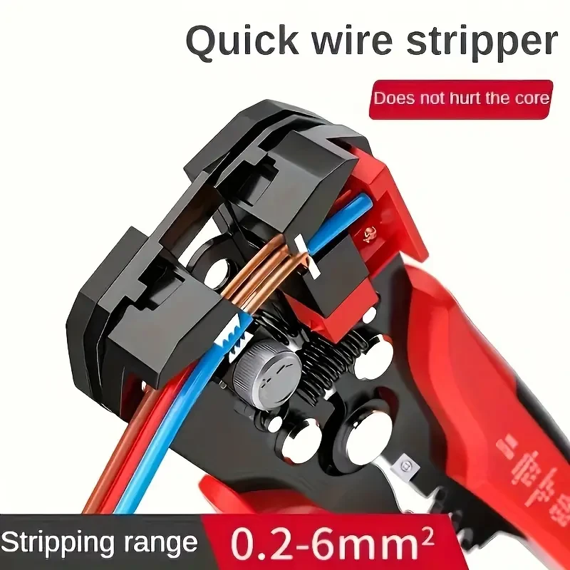 5-in-1 Multifunctional Wire Stripper – Automatic Wire Stripper, Cutting Crimping Pliers, Disassembly Tool