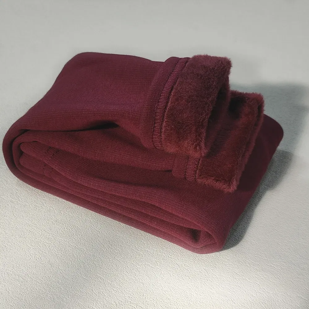 Color: black, Kid Size: 3T - 2024 Girls' Pants Children's Winter Thickened Warm Pants Warm Elastic Pink Navy Blue Underpants Boys' Pants