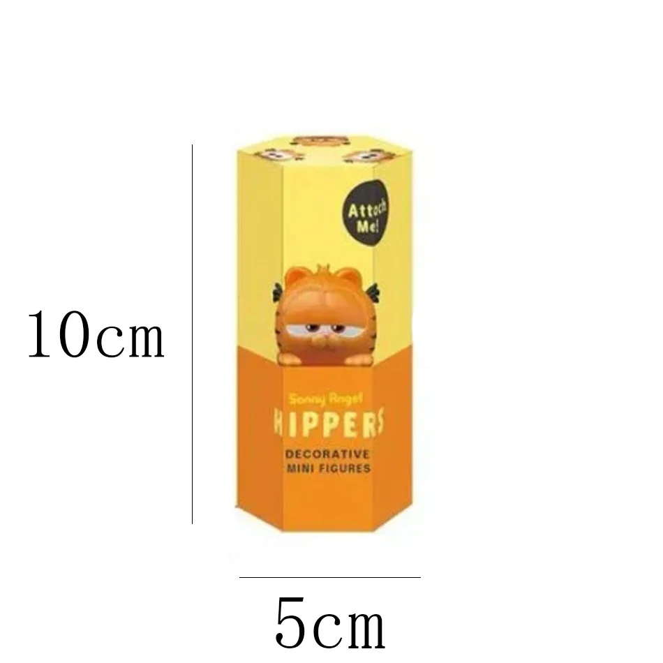 Color: Red - Nieuwe Garfield Sonny Angel Blind Box Capybara Anime Figuren Ornamenten Poppen Fans Kinderen Kerstcadeau