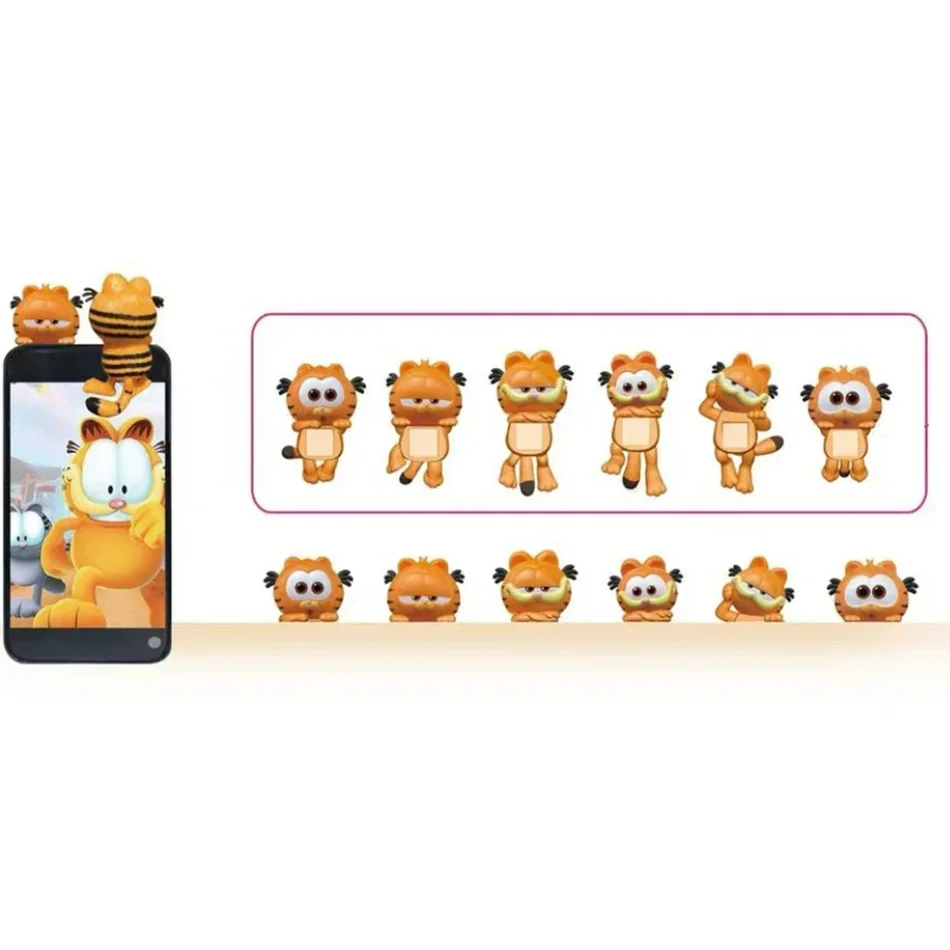 Color: Red - Nieuwe Garfield Sonny Angel Blind Box Capybara Anime Figuren Ornamenten Poppen Fans Kinderen Kerstcadeau