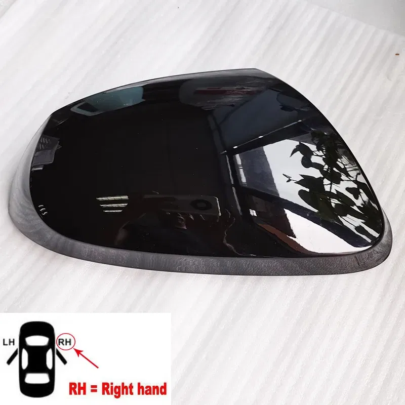 Color: army green - Accessories For Car Hyundai i10 Rearview Mirror Cover Case Shell Lid