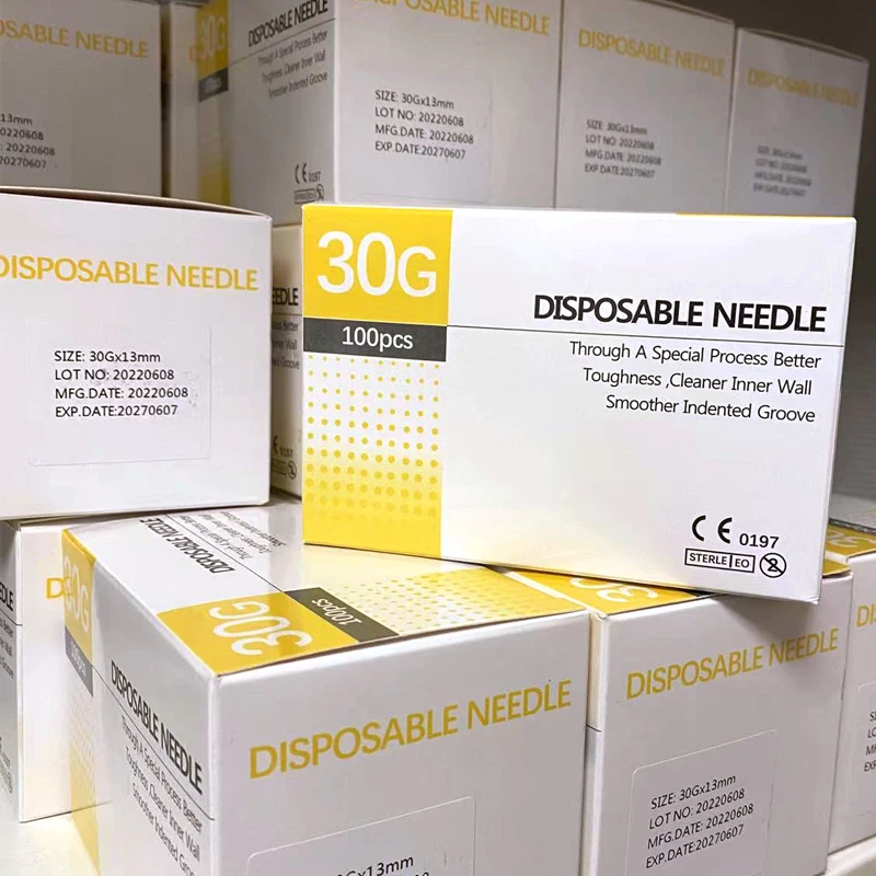 Specification: 32mm - 100Pcs 25G 27G 29G 34G 33G 32G 31G 30G Painless Small Superfine Beauty Needle Disposable Injection Piercing Needles 1.5/4/6/13mm