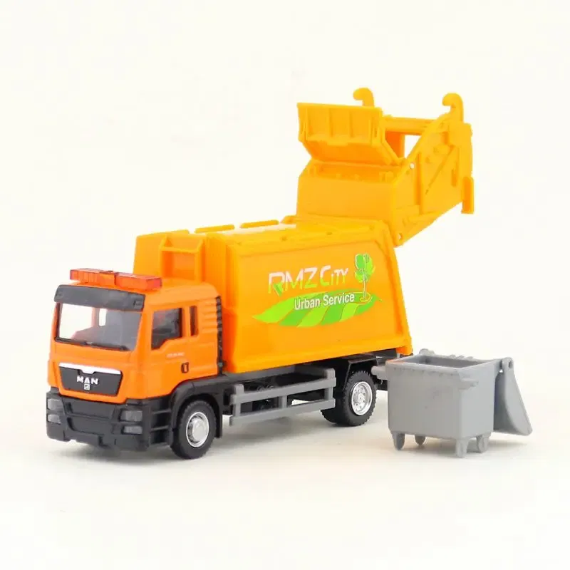 Color: Silver - MAN Scania Shell Total bp Castrol Oil Tank Truck Simulation Diecasts & Toy Vehicles RMZ city 1:64 Alloy Car Model Gifts For Boys