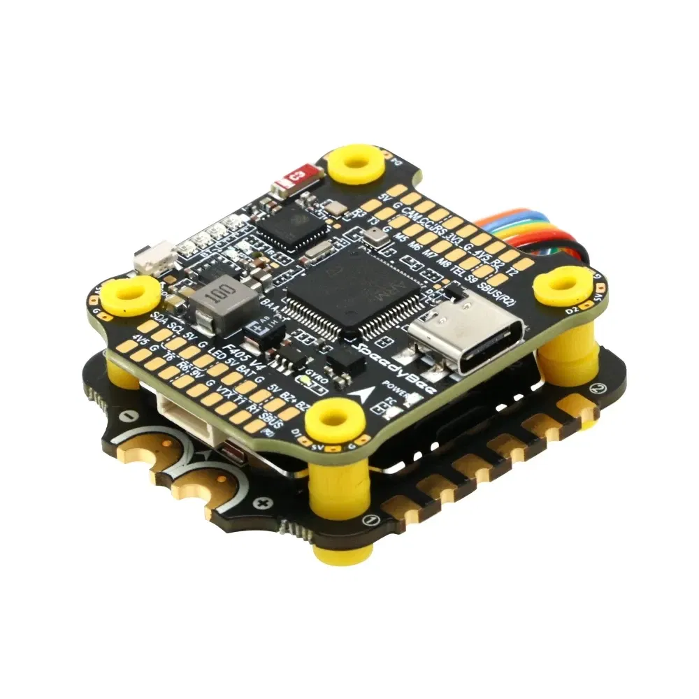 Color: Yellow - Speedybee F405 V4 Stack BLS 55A 4-in-1 ESC&FC 30x30 RC iNAV Betaflight Configure Bluetooth 3-6S FPV 5-8 inch frame Drone Parts