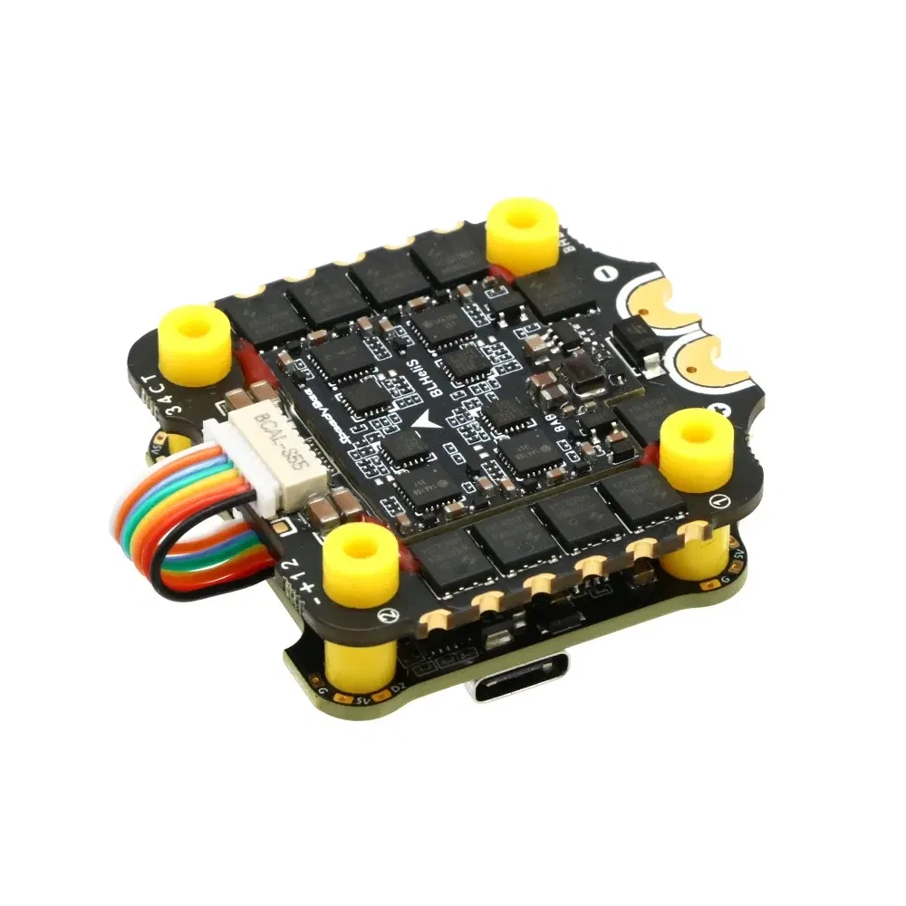 Color: Yellow - Speedybee F405 V4 Stack BLS 55A 4-in-1 ESC&FC 30x30 RC iNAV Betaflight Configure Bluetooth 3-6S FPV 5-8 inch frame Drone Parts