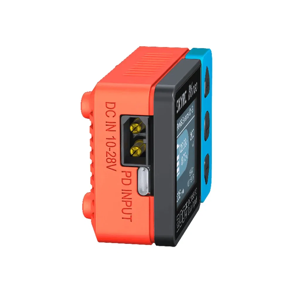 Color: Red - 2023  NEW SkyRC B6 Neo Smart Charger DC 200W PD 80W LiPo Battery Balance Discharger SK-100198 B6 Neo