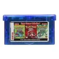 Color: DEEP BLUE - 32 Bit GBA Game Cartridge All in One Combo Card 150-999 Games 12-369-in-1 For GBA SP DS Video Game Console Card