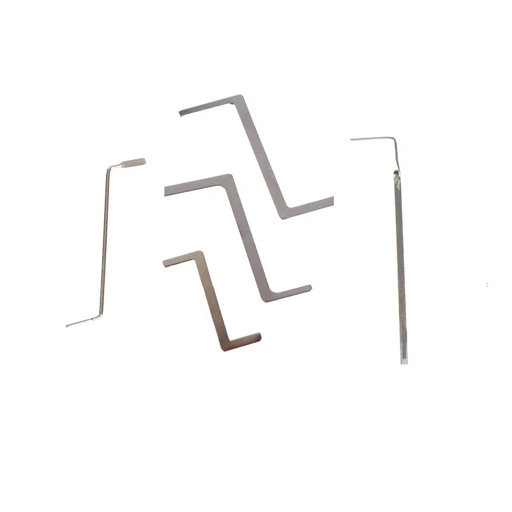 Hot selling 5 pieces / kit replacement turning tool / double head tension wrench combination locksmith tool