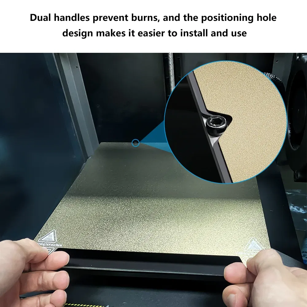 Color: Blue, Size: 2.2mm - Upgrade Pet Bed For Creality K1 K1 Max K1C Ender-3 S1 Pro Magnetic Plate Ender-5 S1 Reality Bed Reality K1 Bulid Plate Pei Sheet