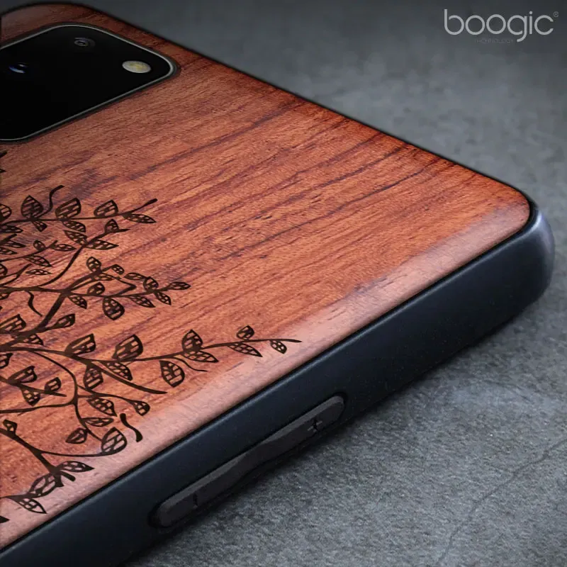 Color: Khaki, Material: Polyester - Natural Wood Wooden TPU Case For Samsung Galaxy Note 20 Ultra S24 S23 S21 Ultra S20 FE S10 Plus Case Cover Phone Shell Skin Bag