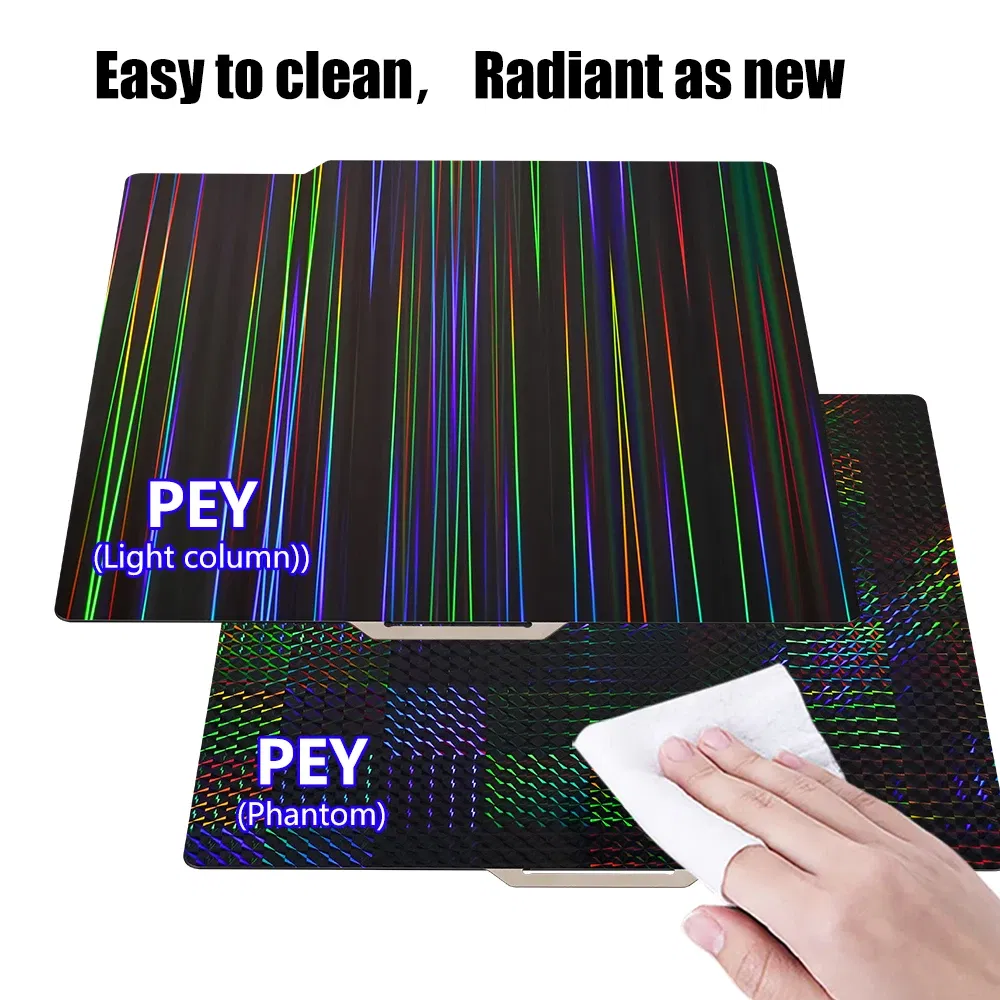 Color: WHITE, Size: 1.5mm - Upgrade Pet Bed For Creality K1 K1 Max K1C Ender-3 S1 Pro Magnetic Plate Ender-5 S1 Reality Bed Reality K1 Bulid Plate Pei Sheet