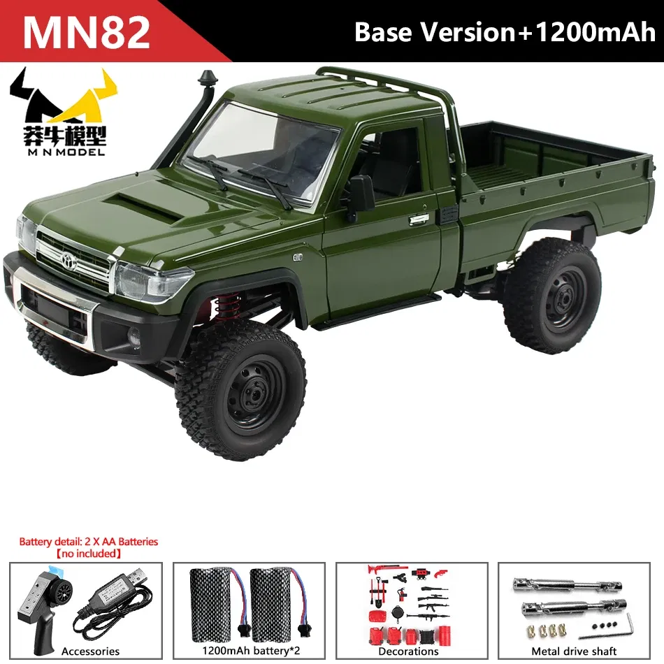 Color: PEACOCK BLUE - MN MODEL 1/12 4x4 2.4G Remote Control Climbing Car Professional LC79 Truck Off-road Vehicle Rock Crawler All Terrain Pickup Toy