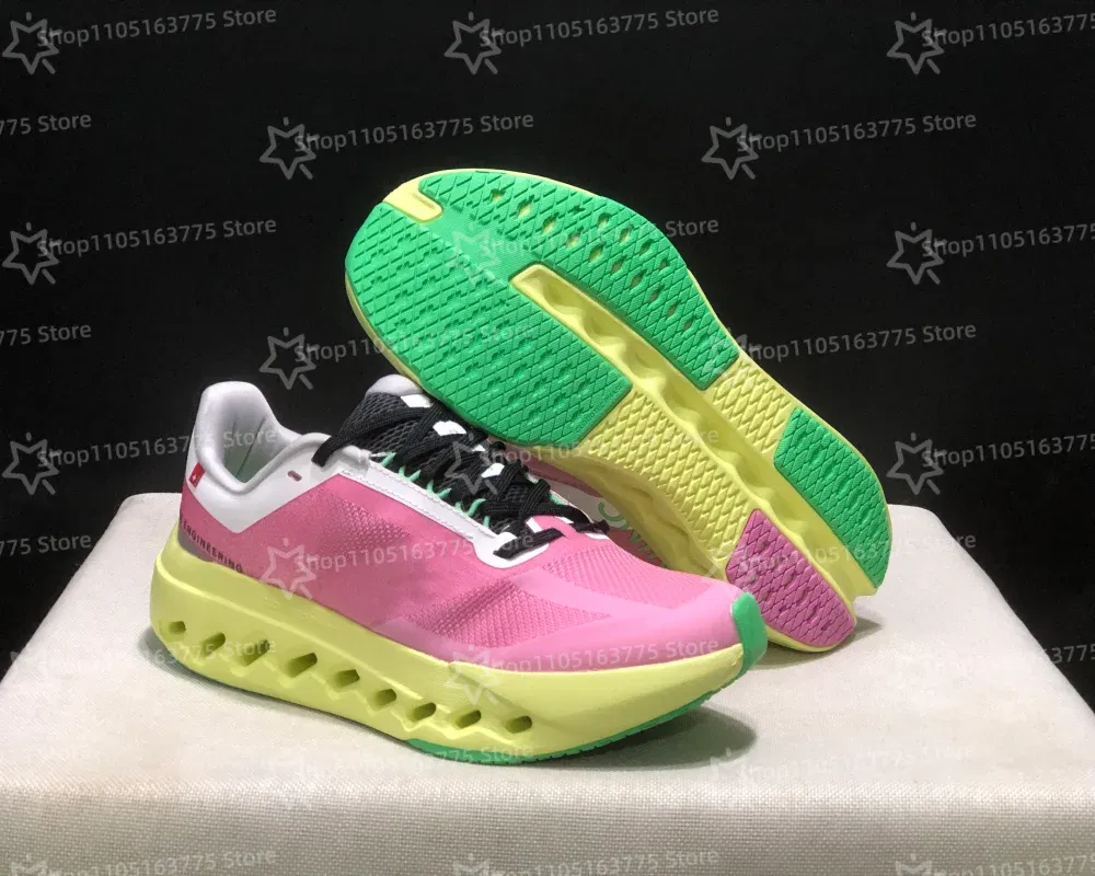 Color: WHITE, Shoe Size: 39 - Hot 2025 NEW Women Men Cloudsurfer-Next Running Shoes Breathable Anti Slip Cushioning Road Run Sport Lifestyle Outdoor Sneakers