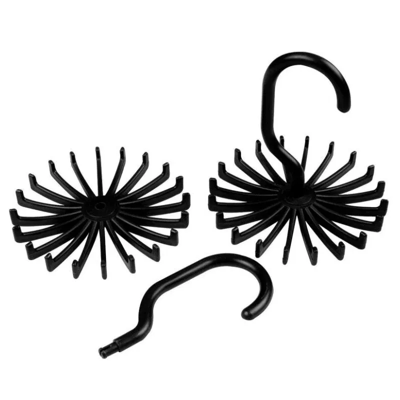 Color: WHITE - Plastic Tie Rack For 20 pcs Display frame for Necktie