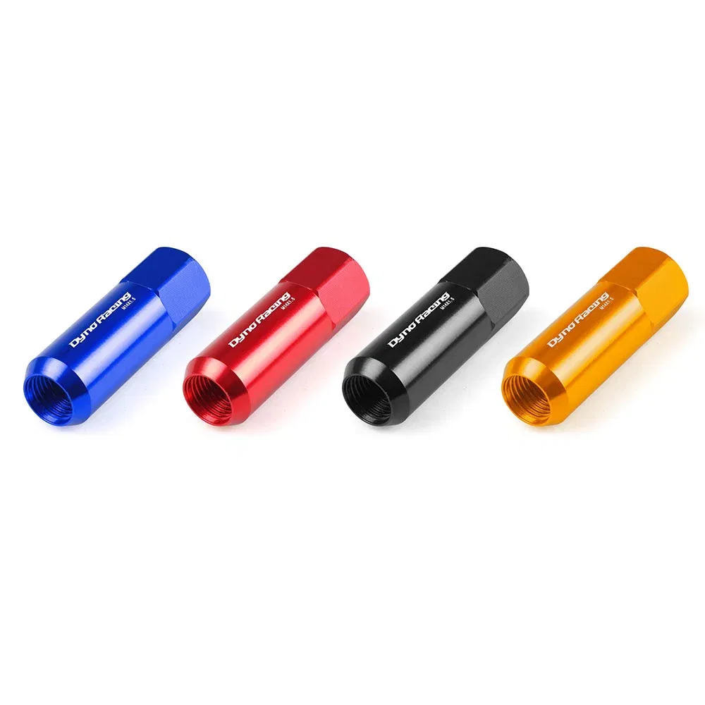 Color Name: Blue, Specifications: M14x1.5 - Lodenqc 20PCS M14*1.5 60mm New Wheel Nuts Racing Lug Wheel Nuts Screw / Aluminum Lug nut M14X1.5 LC101006