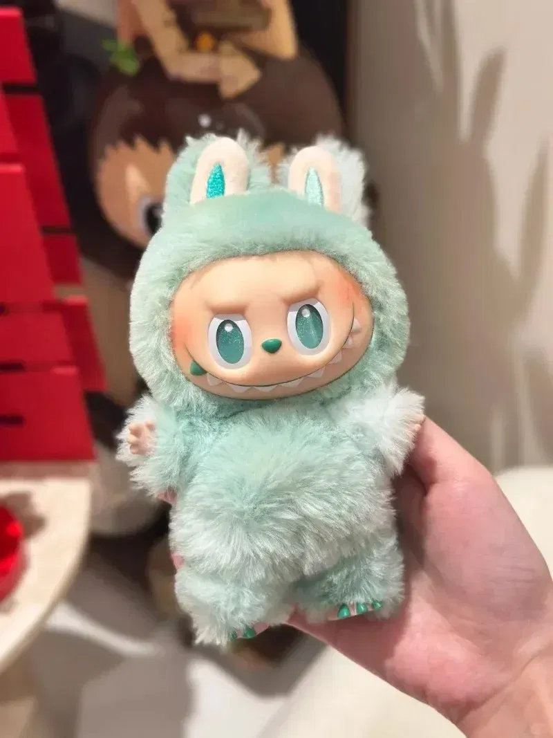 Color: Brown - Super Beautiful POPMART Original Genuine Labubu V3 Big Into Energy Series Vinyl Blind Box Cute and Interesting Birthday Present