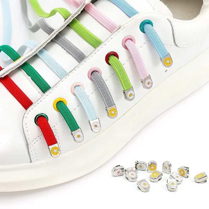 Color: Red, Ships From: CHINA - No Tie Shoelace Buckle Shoelaces Metal Buckle for Men Women Kids Sneakers Aluminum Capsules Lock Kits Shoe Laces Accessories 4ps