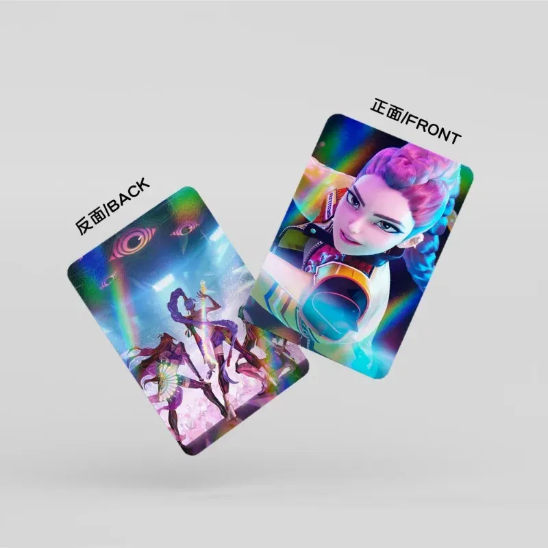 Color: Brown - Kpop Demon Hunters Cards Anime Cartoon Saja Boys Toys Kids Party Cosplay Game Card Collection Photos Perimeter Children Gifts