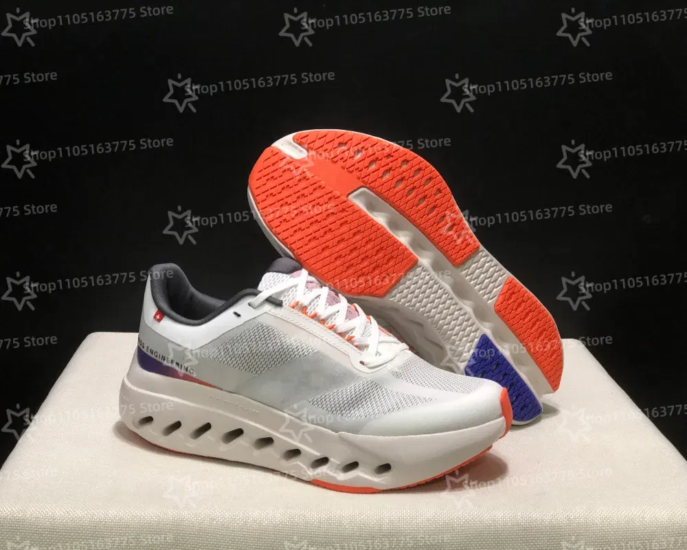 Color: Blue, Shoe Size: 45 - Hot 2025 NEW Women Men Cloudsurfer-Next Running Shoes Breathable Anti Slip Cushioning Road Run Sport Lifestyle Outdoor Sneakers