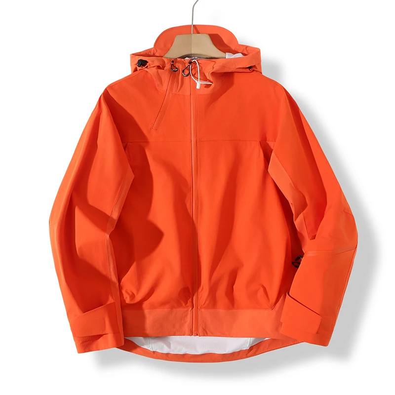 Color: Orange, Size: XXL - 2025 ARC Outdoor Cycling, Camping, Fishing, Leisure Mountaineering, Windproof and Waterproof, Hiking, Sports and Fashion Jacket