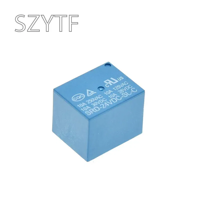 Color: Red - 5PCS? Relay SRD-05VDC-SL-C SRD-03 05 06 09 12 24 12VDC-SL-C 5PINS 3V 5V 9V 6V 24V 12V High-quality 10A 250VAC 5 pin
