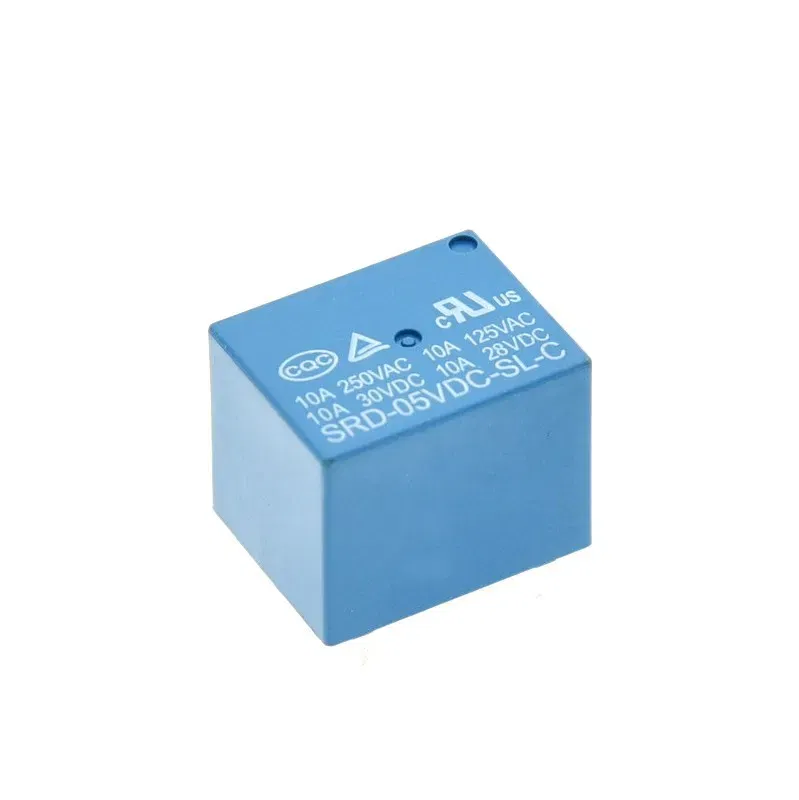 Color: Red - 5PCS? Relay SRD-05VDC-SL-C SRD-03 05 06 09 12 24 12VDC-SL-C 5PINS 3V 5V 9V 6V 24V 12V High-quality 10A 250VAC 5 pin