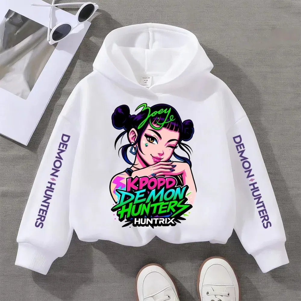 Color: Yellow, Kid Size: 104 - Kpop Witch Hunt Children's clothing, including men's and women's spring and autumn hoodies and fashionable sweatshirts