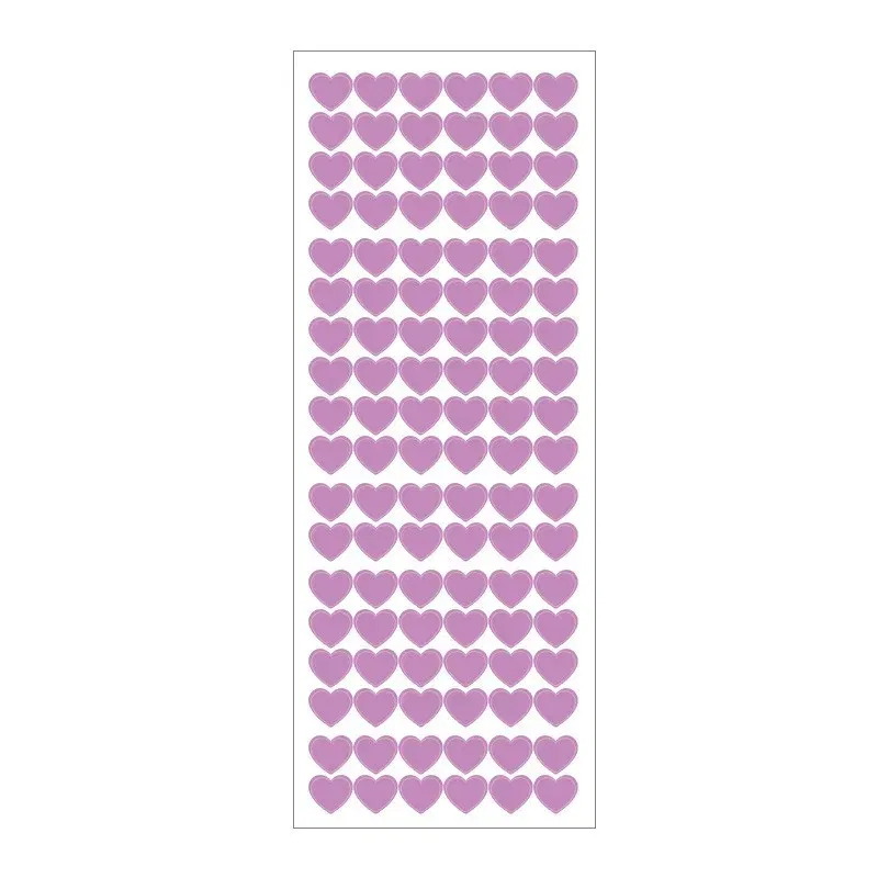 8 Sheets Love Heart Stickers Heart Shape Decorative Sticker For? Scrapbooking Diary Planner decoration