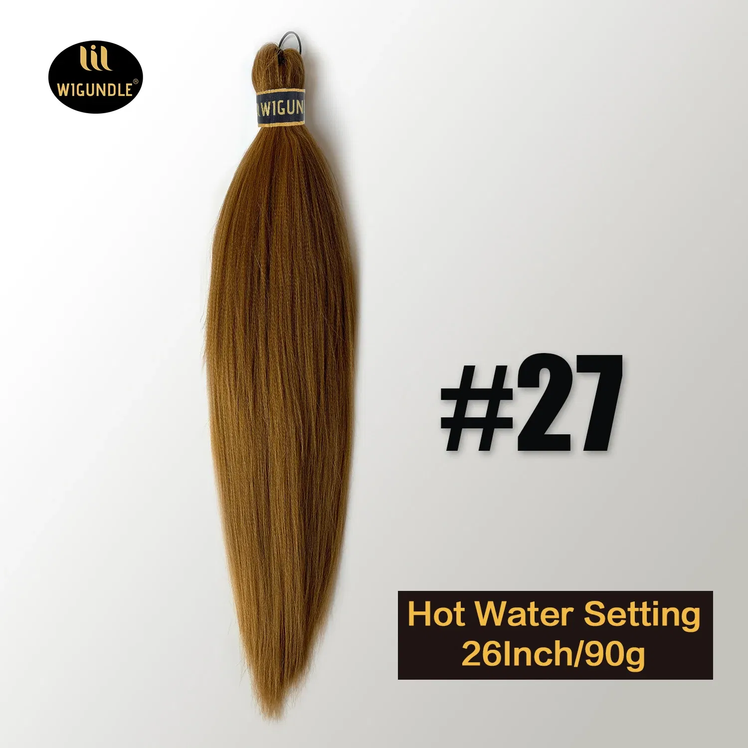 Color: Purple, Stretched Length: 26inches, Bulk Buy: 1Pcs/Lot - Kanekalon 26inch Hot Water Set Pre Stretched Jumbo Braiding Hair Box Twist Braids Synthetic Hair Extensions For Women Soft Yaki