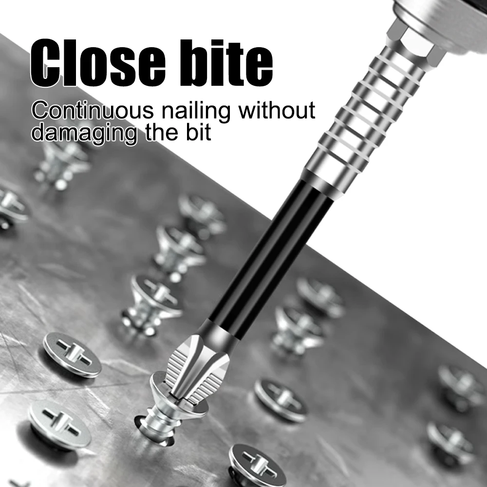 Color: Turquoise - K5 Non-slip High Hardness Bit S2 Strong Magnetic 5A Black Non-slip Cross Head Electric Drill Electric Screwdriver Bit