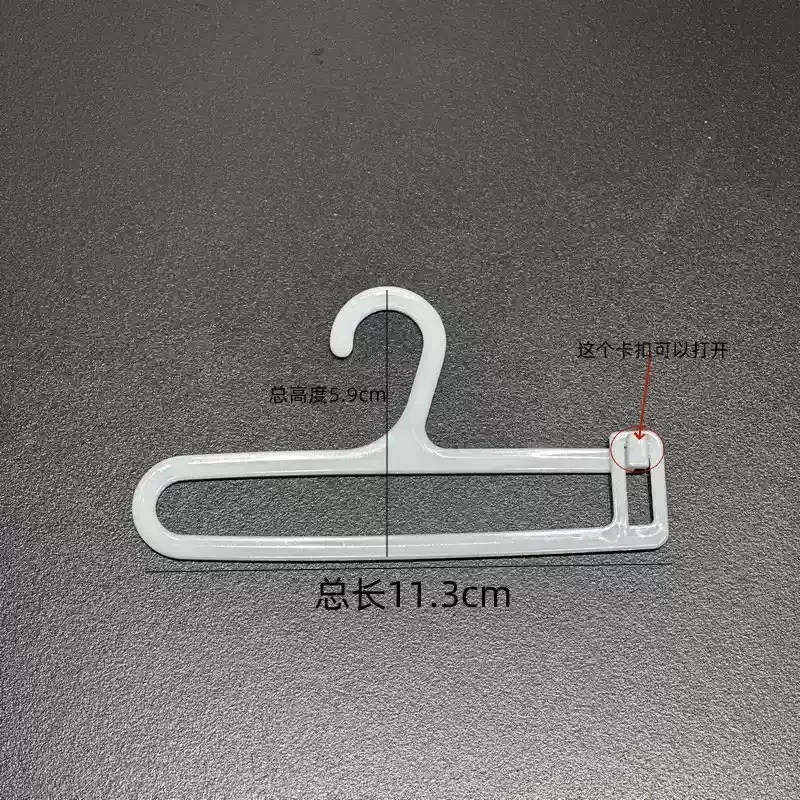 10pcs/Set Mini Clothese Hangers for Labubu&Other 17cm Dolls Labubu ShoeS Rack Doll Accessories