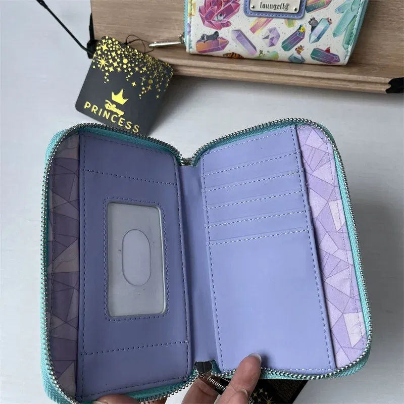 Color: Ivory - Disney Tinker Bell Women Double Strap Shoulder Bag Purse Cute Disney Princess Belle PU Leather Mickey Ariel Backpack