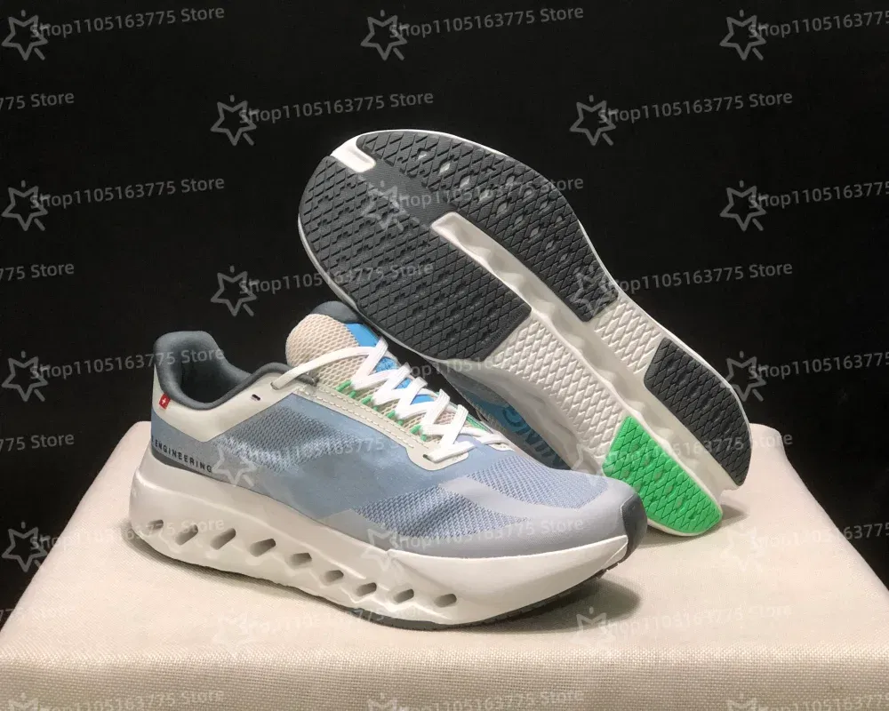 Color: PURPLE, Shoe Size: 42 - Hot 2025 NEW Women Men Cloudsurfer-Next Running Shoes Breathable Anti Slip Cushioning Road Run Sport Lifestyle Outdoor Sneakers