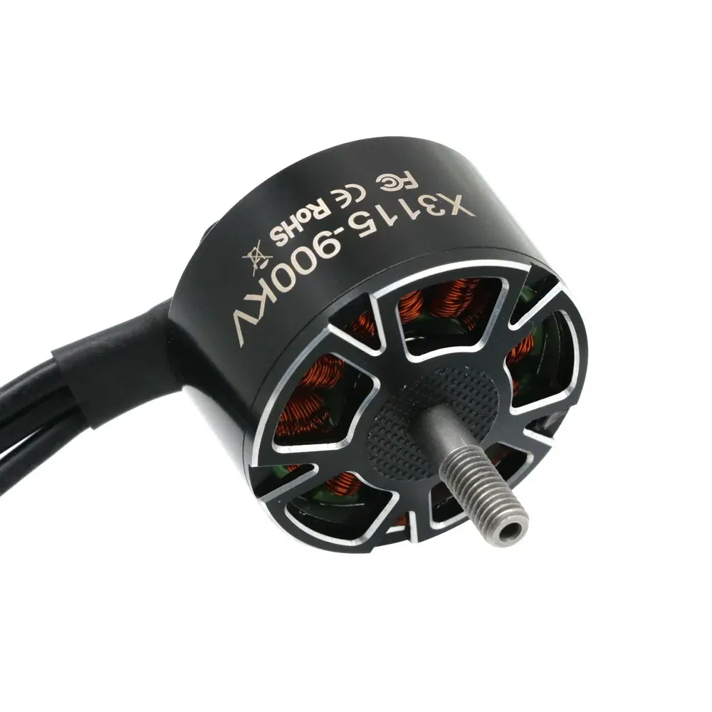 Color: Burgundy - 4pcs UAngel X3115 3115 900KV 1050KV 1200KV 6S Brushless Motor for FPV Freestyle 9inch 10inch Long Range Cinelifter RC Drones