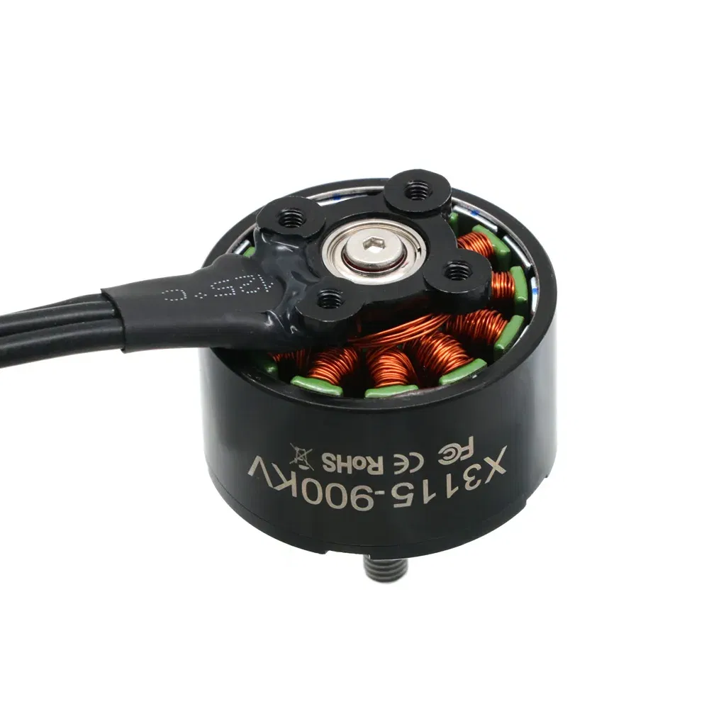 Color: Burgundy - 4pcs UAngel X3115 3115 900KV 1050KV 1200KV 6S Brushless Motor for FPV Freestyle 9inch 10inch Long Range Cinelifter RC Drones