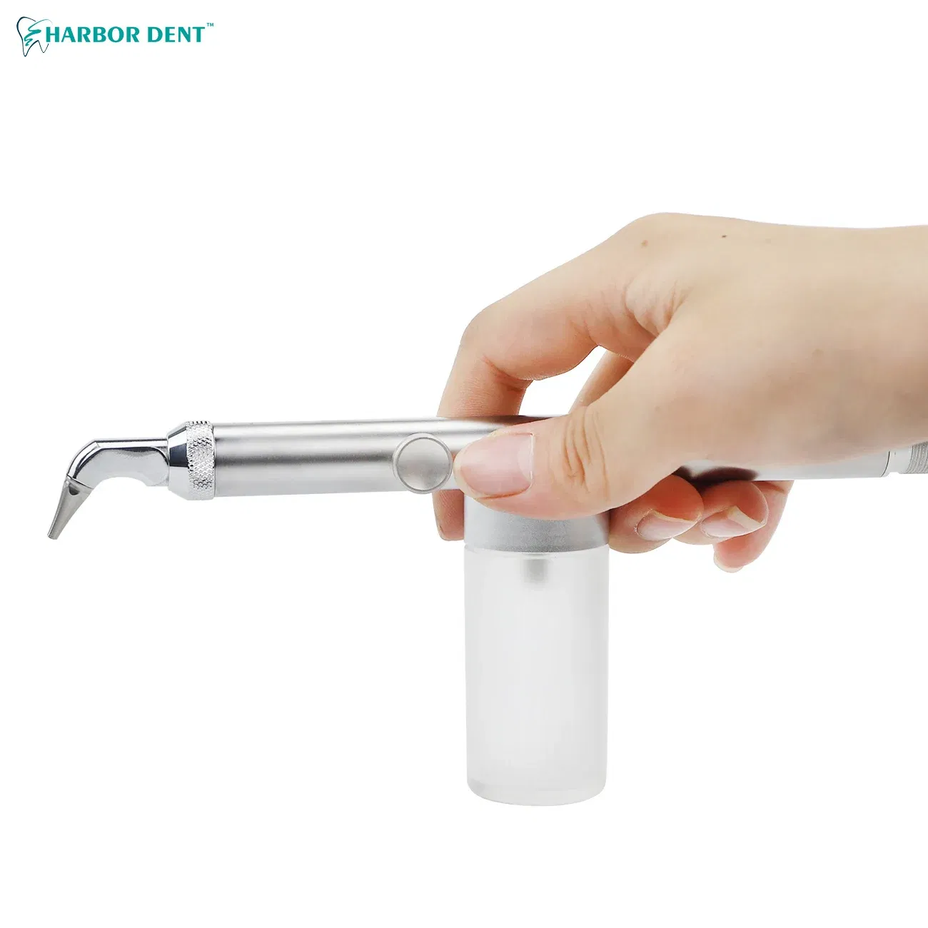 Color: Red - Dental Aluminum Oxide Micro Blaster Four-Hole Interface Microetcher Sandblasting Alumina System Dental Instrument