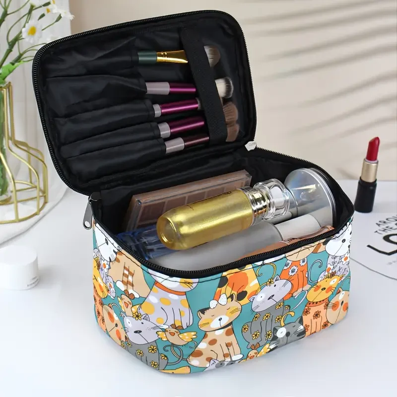 Canvas Lunch Bags Children Portable Functional Canvas Stripe Insulated Thermal Food Picnic Kids CoolerWaterproof  Bag Tote