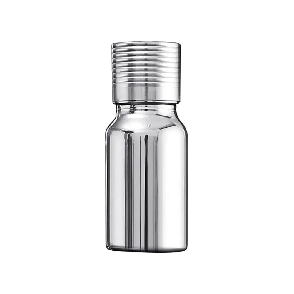 Color: army green - Hot Sales 5/15/30/50ml Portable Glass Stopper Perfume Essential Oils Bottle Empty Bottle